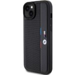 iPhone 15 Plus / 14 Plus 6.7" Melns aizsargvāciņš hardcase Perforated Tricolor