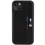 iPhone 15 Plus / 14 Plus 6.7" Melns aizsargvāciņš hardcase Perforated Tricolor