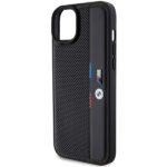 iPhone 15 Plus / 14 Plus 6.7" Melns aizsargvāciņš hardcase Perforated Tricolor