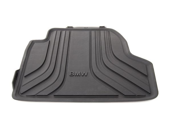 Melni aizmugurējie gumijas paklāji BMW 4-sērija F32 / F33 / F36