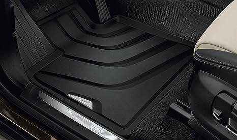 Melni aizmugurējie gumijas paklāji BMW X3 F25 / F97, BMW X4 F26