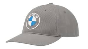 BMW pelēka beisbola cepure