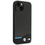 IPHONE 14 Plus / 15 Plus 6,7" Черный кожаный Carbon