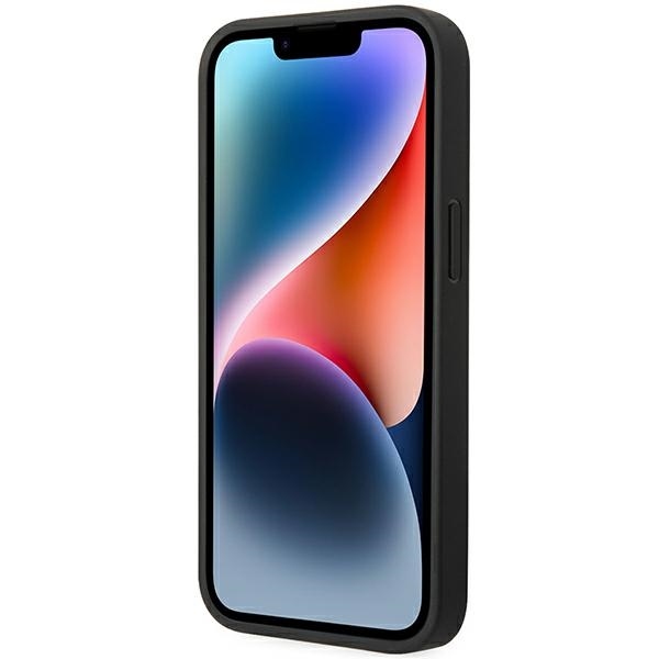 IPHONE 14 Plus / 15 Plus 6,7" Черный кожаный Carbon