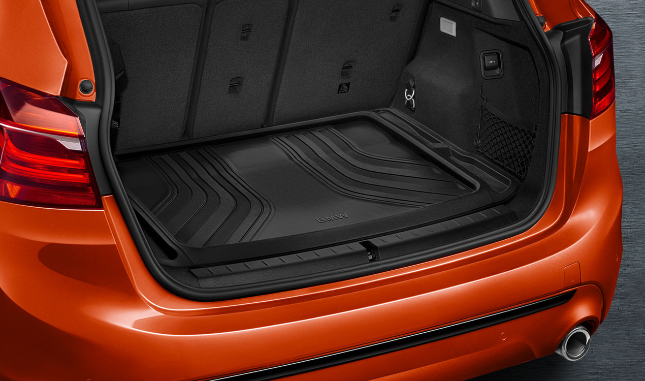 Bagāžas nodalījuma paklājs ar S4FDA reg.aizmug.sēdekļu rindu* BMW 2. sērijas Gran Tourer