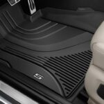 Melni, ausgtie, priekšējie gumijas paklāji BMW 5. sērijas Sedan, Touring, M5