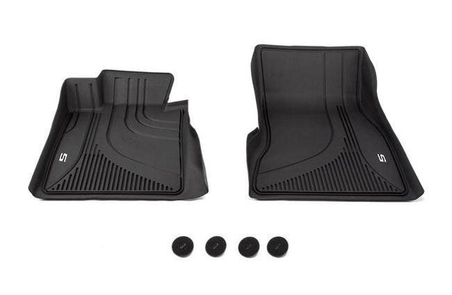 Melni, ausgtie, priekšējie gumijas paklāji BMW 5. sērijas Sedan, Touring, M5