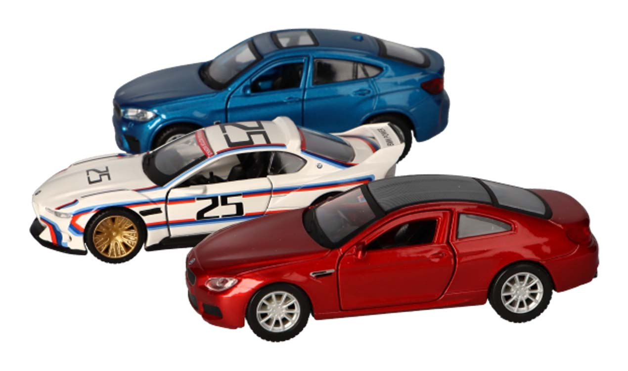 BMW M Pull Back с втягиванием - игрушечная миниатюра 1:41