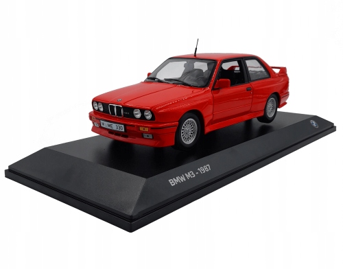 BMW E30 M3 1987 miniatūra 1:18