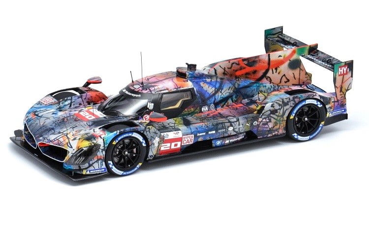 BMW M Hybrid V8 Art Car Julie Mehretu miniatūra